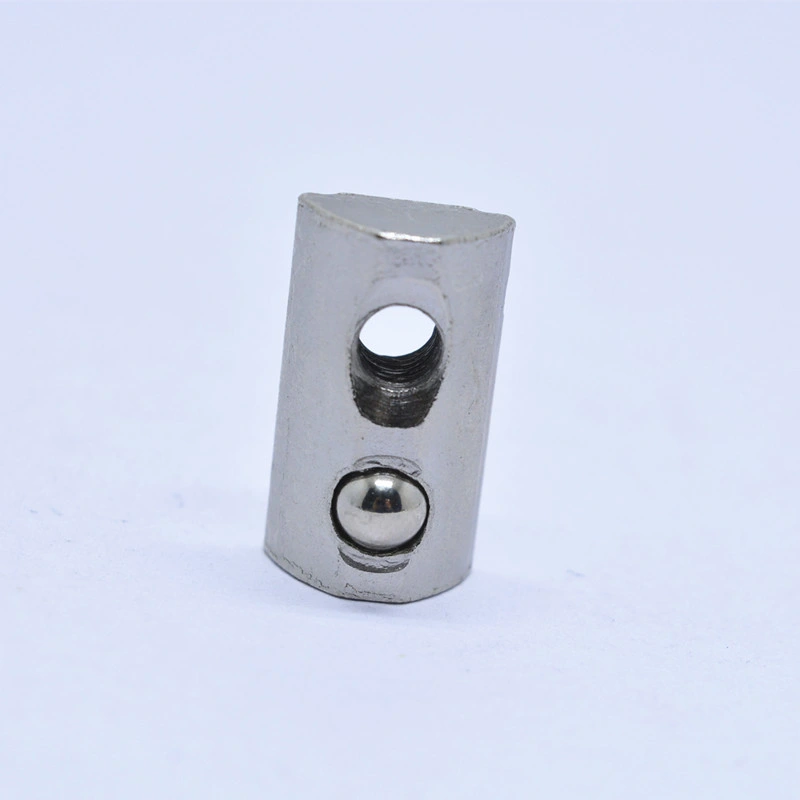 Stainless Steel 304 316 T Slot Nut with Spring Loaded Ball