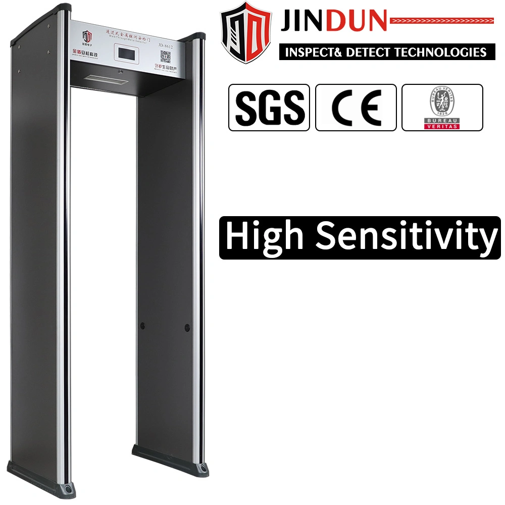 Security Door Archway 6 Zones Sensitivity Adjustable Walk Through Metal Detector