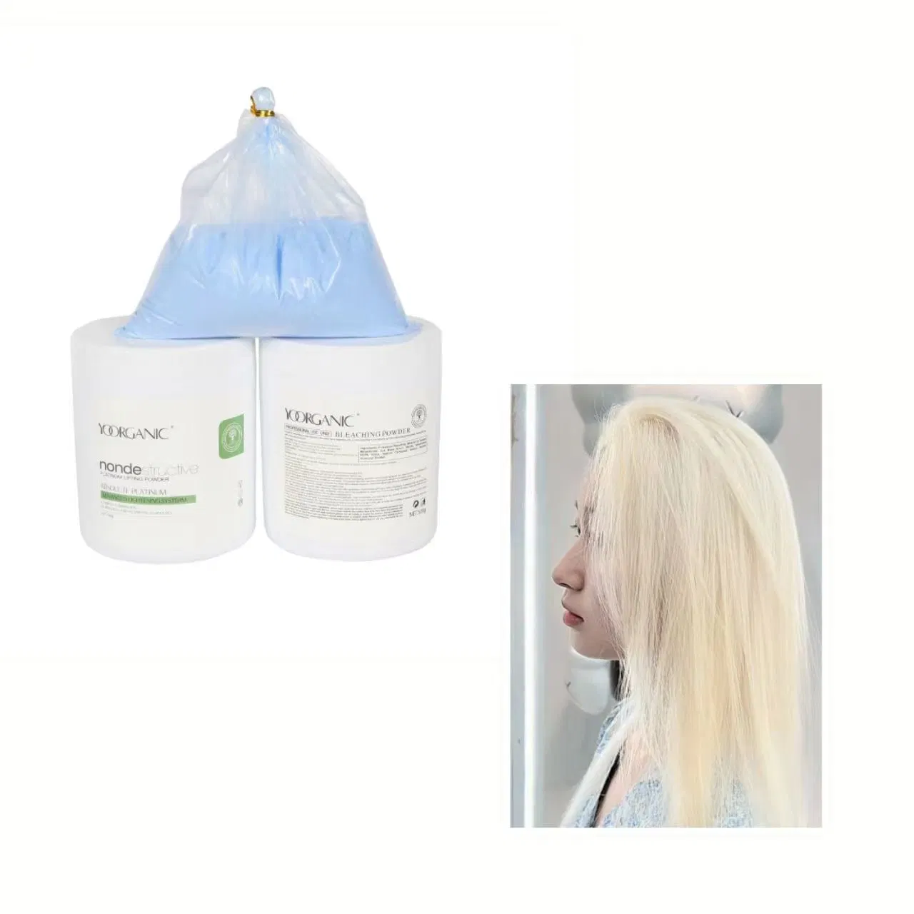 Bulk Bleaching Powder Manufacturer for Professional Blue Powder Hair Bleaching Kit