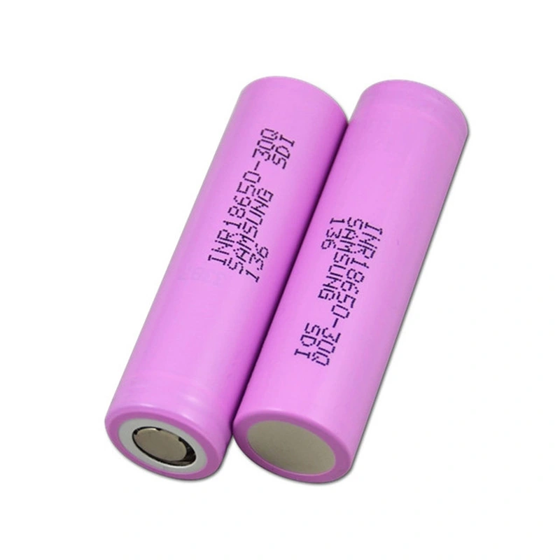 Bateria de iões de lítio original 18650 3,7V 3000 mAh 30q com 15A Corrente de descarga