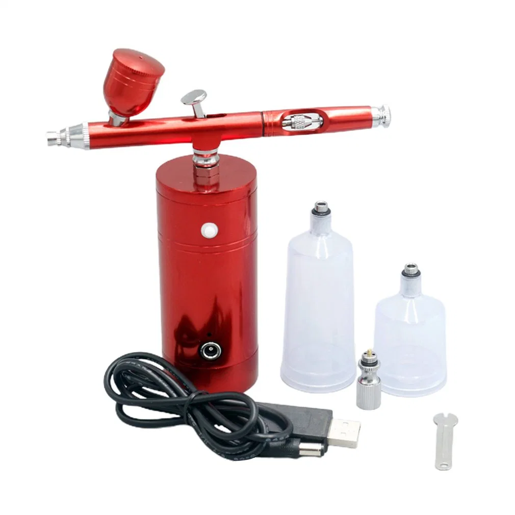 Airbrush Kit Mini Action Airbrush Compressor Paint Art for Art Craft Model Paint Spraying Hobby Brush Pen Set