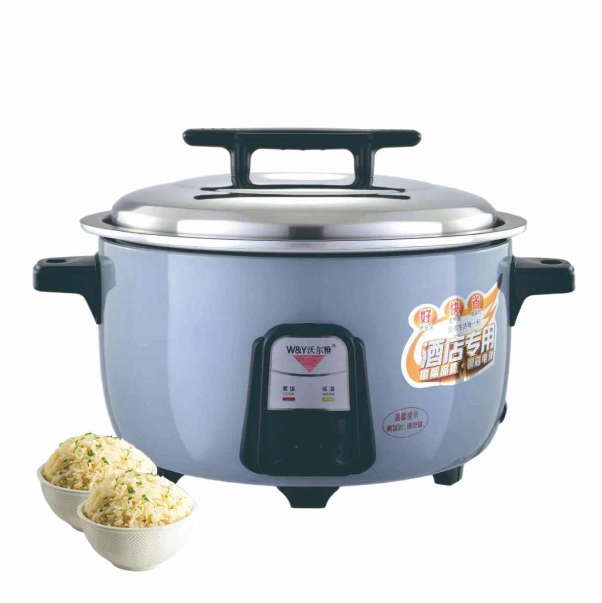 Commercial Rice Cooker with Factory ISO9001 CB Certificate for Malaysia Singapore Thailand Indonedia Markets