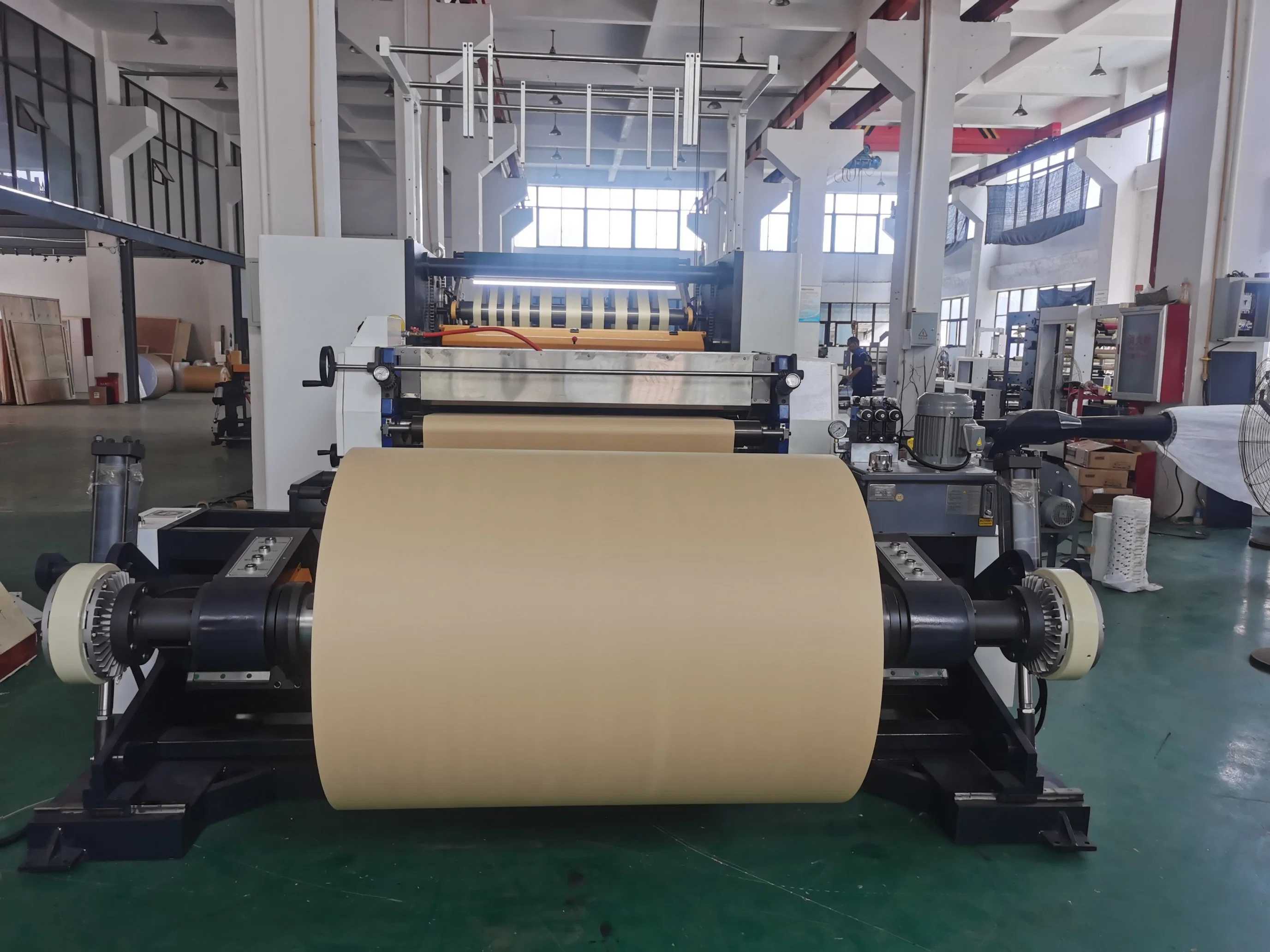 High Speed Paper Slitting and Rewinding Machine