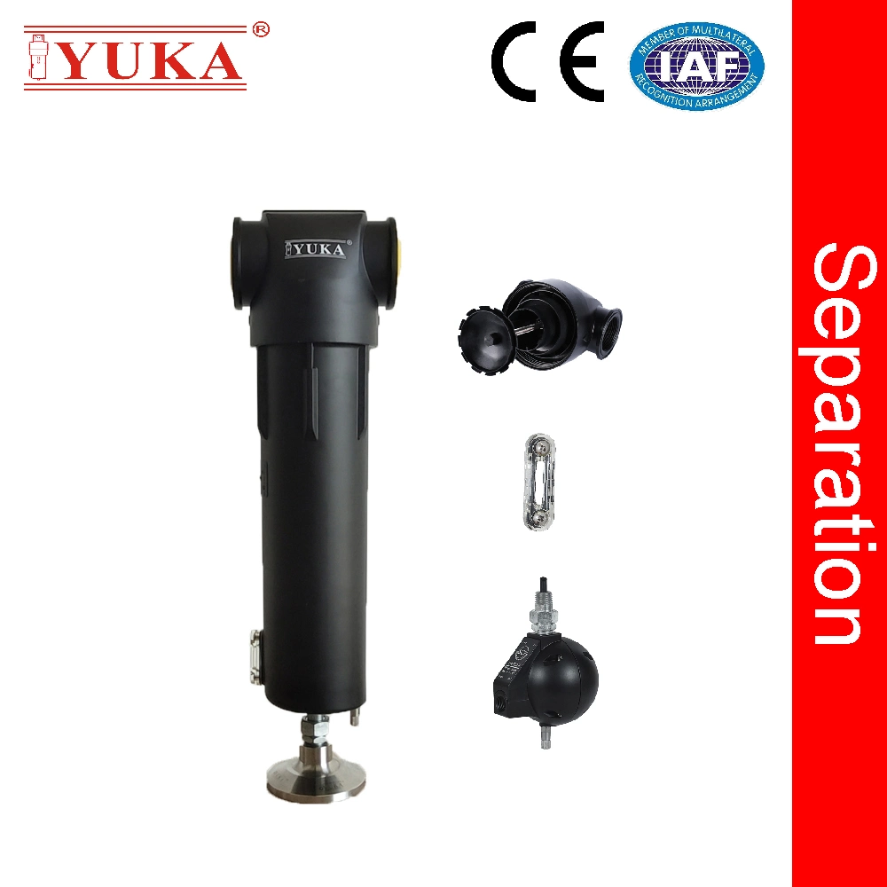 High Efficiency Moisture Oil Water Separator for Air Compressor Filtration System