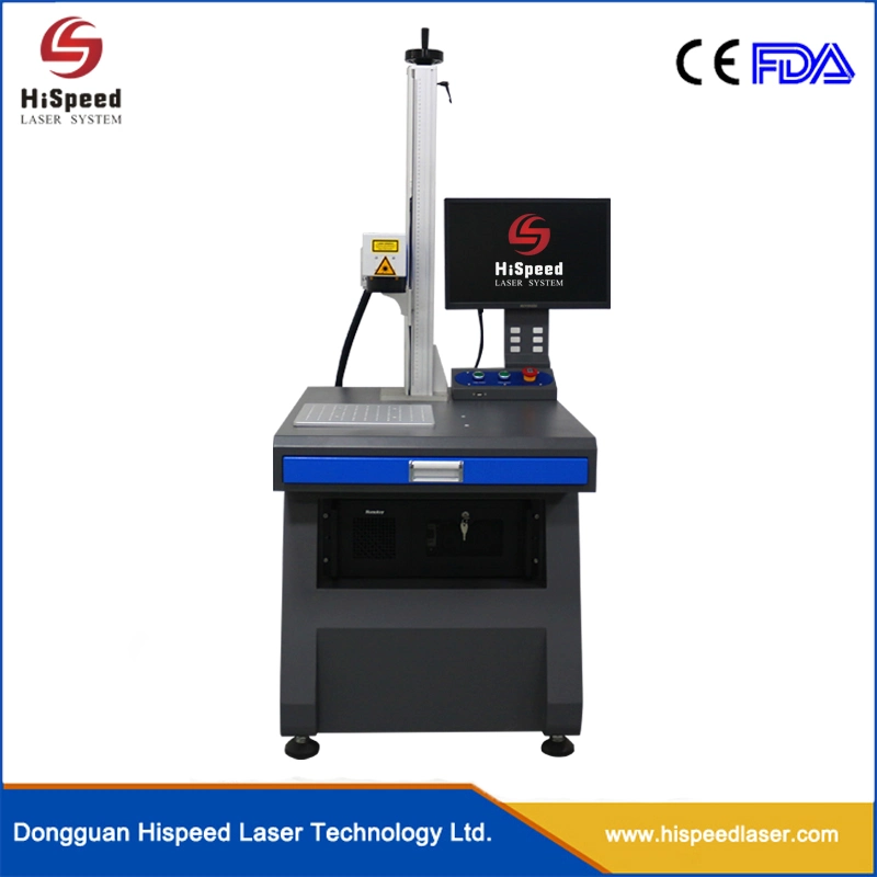 Dongguan Ultra-Long Service Life Desktop UV Laser Logo Druckmaschine Mit Wasserkühlsystem