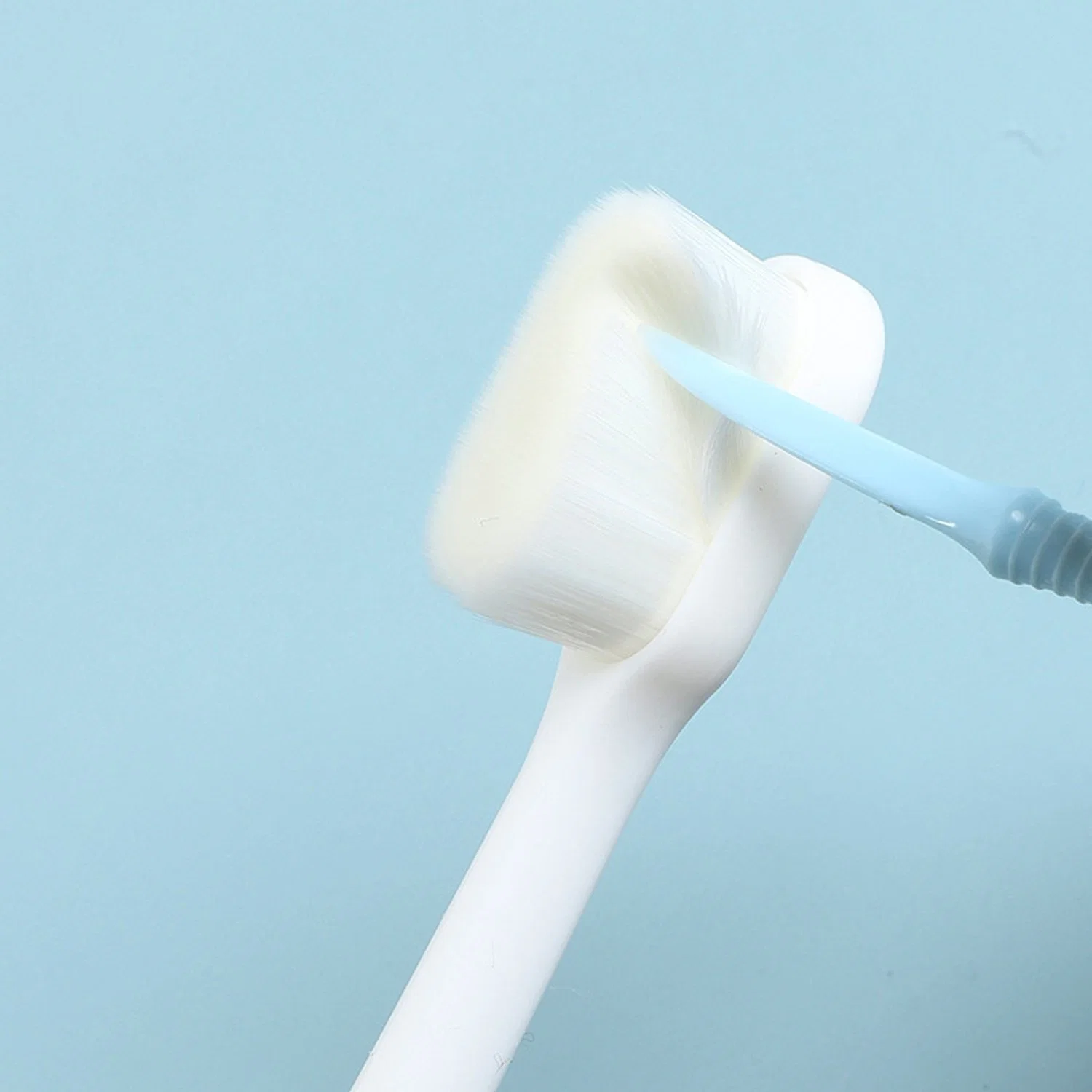 OEM 10000+ cerdas suaves dientes profundos y limpios cepillo dental manual para adultos