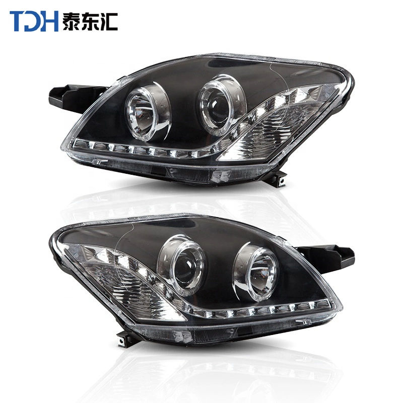 Upgrade LED DRL Headlight Headlamp Assembly for Toyota Vios 2014-2016 HID Xenon Head Light Head Lamp Plug and Play