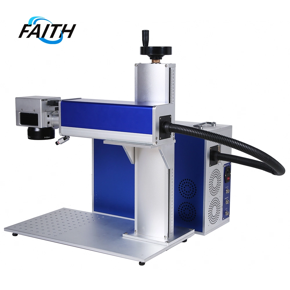 Customized CE FDA Approved Laser Marking Machine for Ear Tag Metals ABS PVC