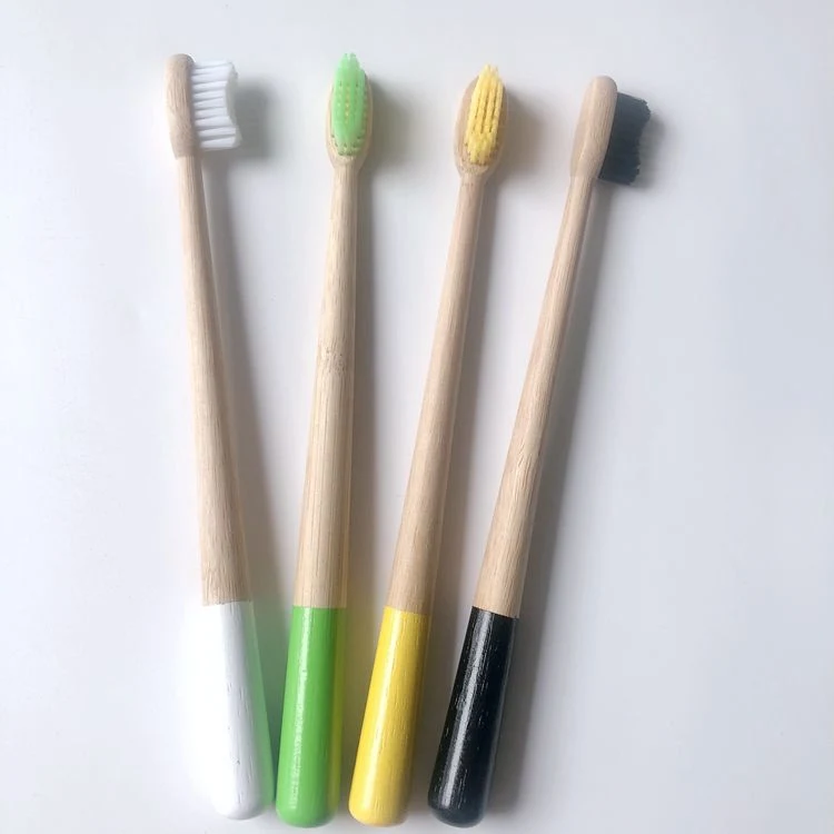 Eco-Friendly Natural Biodegradable Adult Bamboo Toothbrush