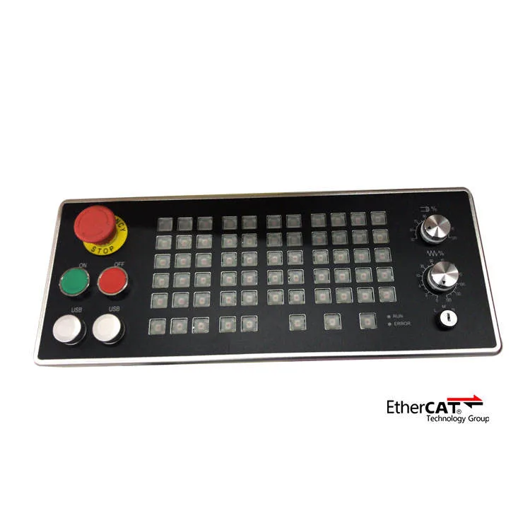 Painel de controlo CNC Panel21190e Painel de controlo EtherCAT teclado industrial HMI PLC