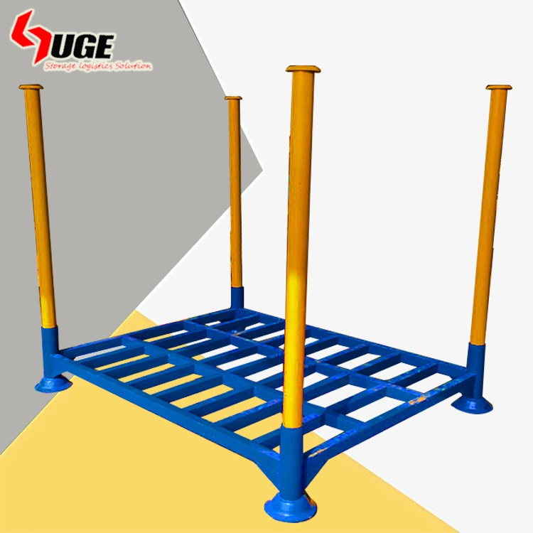 Stack Pallet Rack Logsitcs Tray Detachable Steel Metal Shelf