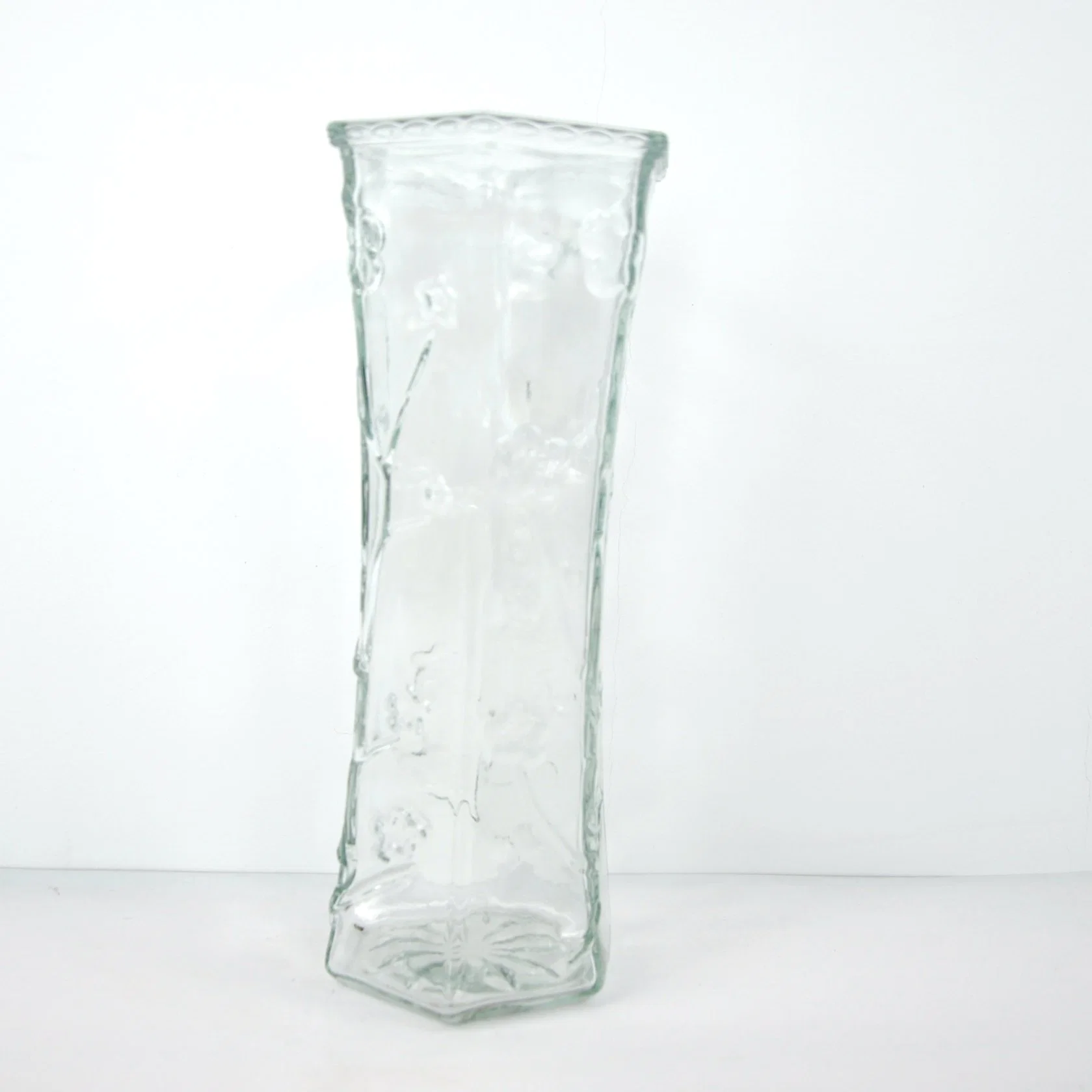 Transparent Glass Vase for Wedding Decoration