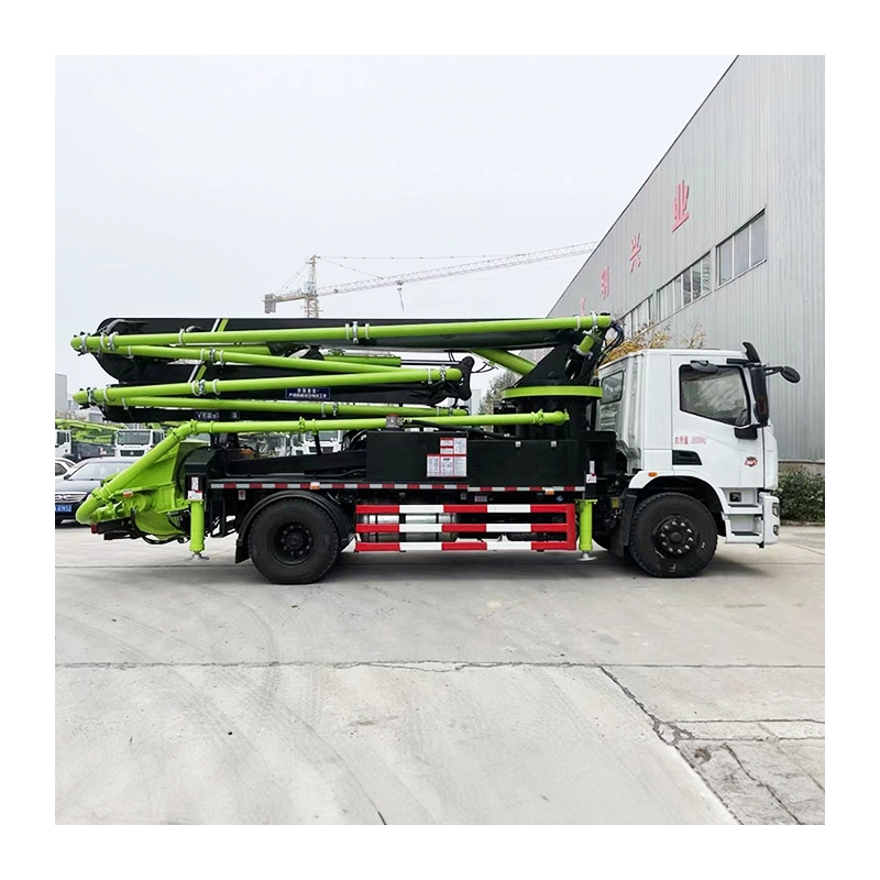 26 M Concrete Pump Truck Mixing Truck with Cement Boom Pump