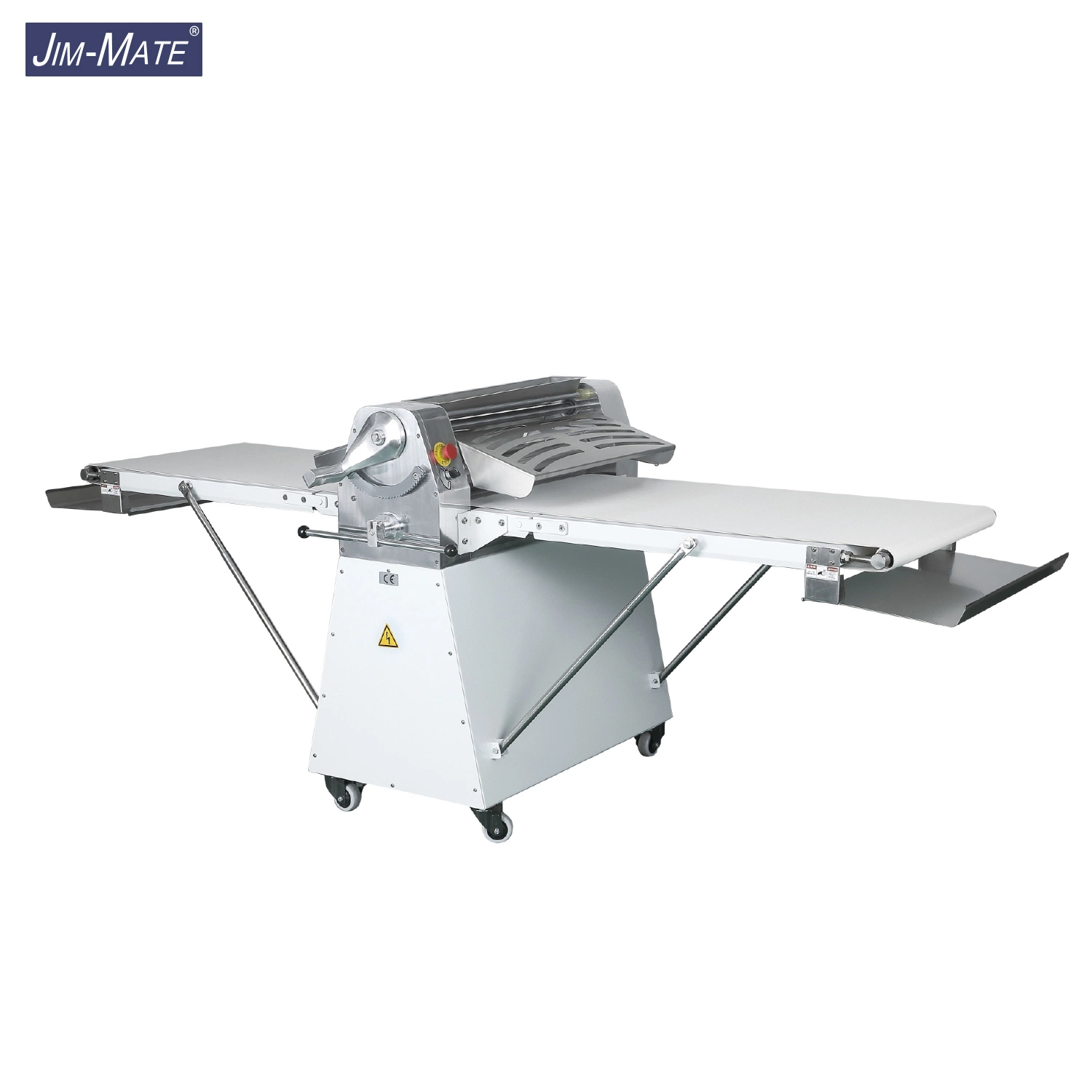 Kitchen Equipment Conveyor Belt Width 520mm Dough Sheeter