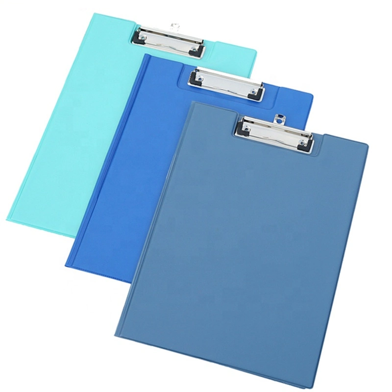 Customized A4 Size School PP PVC Plastic Folding Clipboard Writing Board -Gwc04
