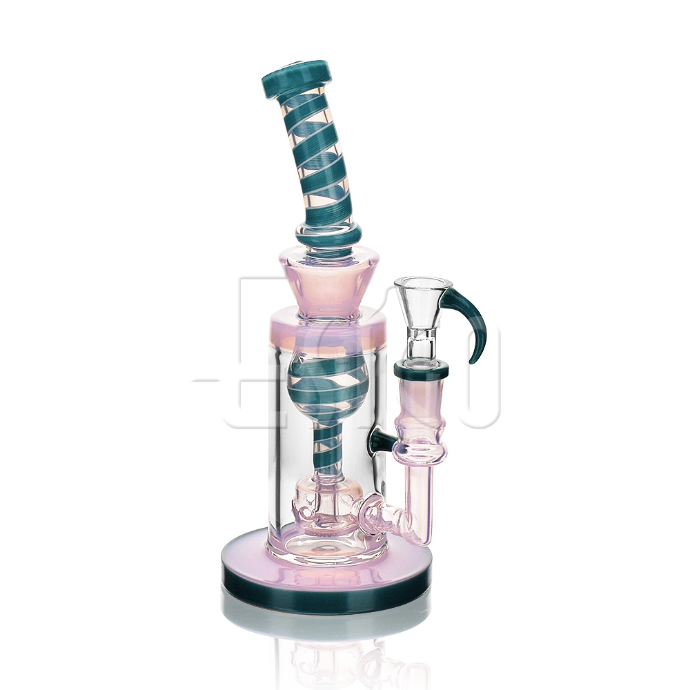 Essigo Neue Designs Großhandelspreis USA Farben Kreatives Glas Rauchen Rohr Shisha Hookah Öl DAB Rig Glas Wasserpfeife mit Farblich Passende Schüssel