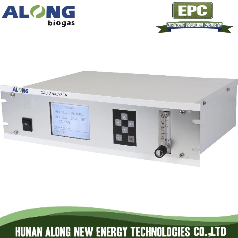 Online Co, CO2, CH4, C3h8, O2, H2s Gas Analyzer Detector