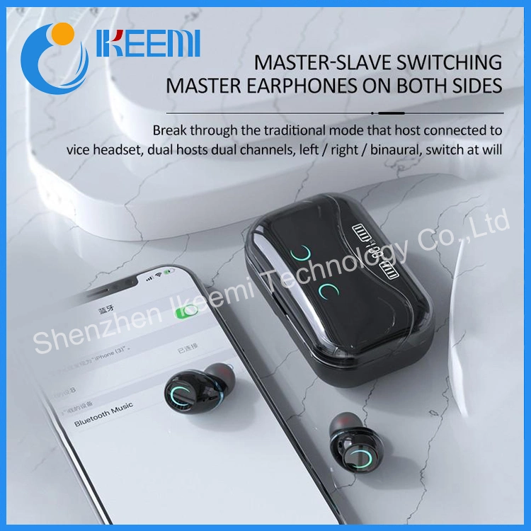 G08 Tws 5.0 Bt Stereo Earphone Wireless Earphones Ipx7 Waterproof Earphones