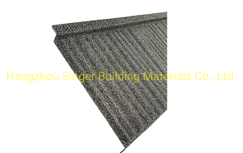 Thermal Insulation Bitumen Roof Tile Easy Installing Estonia Galvalume Stone Coated Roofing