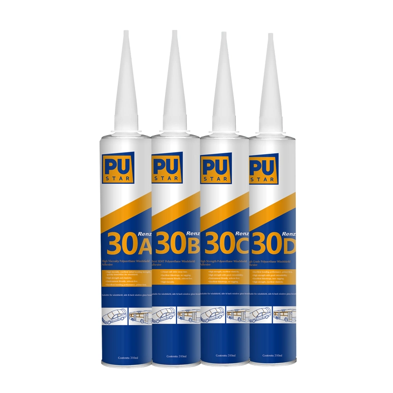 Fast Curing Silicone Replacement Polyurethane Sealant for Windshield Bonding