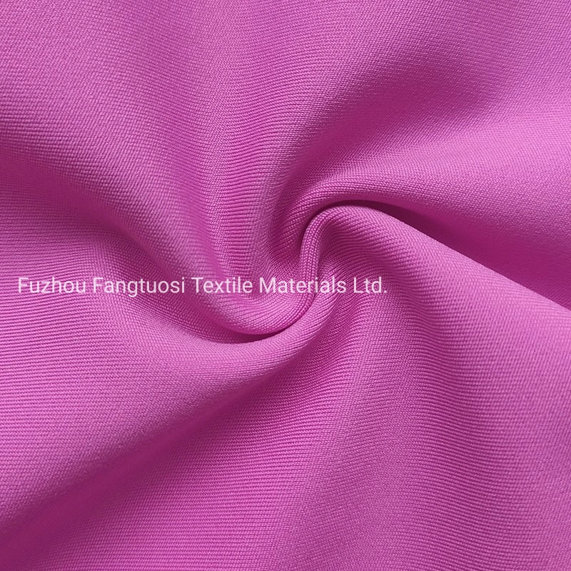 Elastic Recycled Polyester Spandex Peach Sport Fabric Made Recycled Plastic Bottles