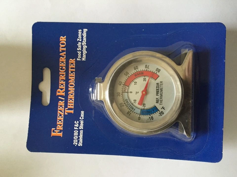 Classic Large Dial Temperature Thermometer for Refrigerator Freezer Fridge