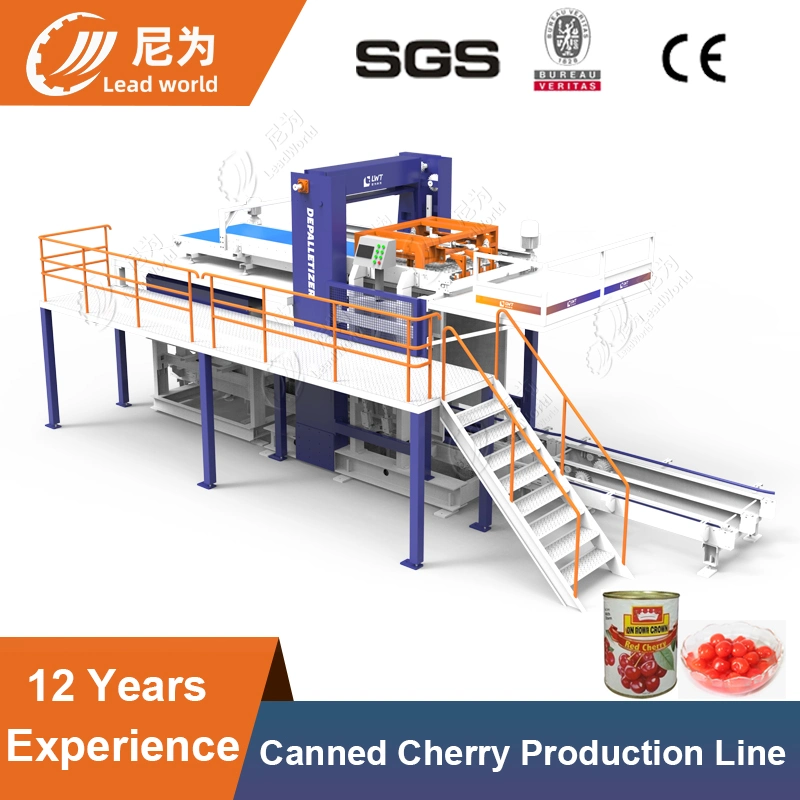 Canned Cherry Production Line Cherry Processing Machinery