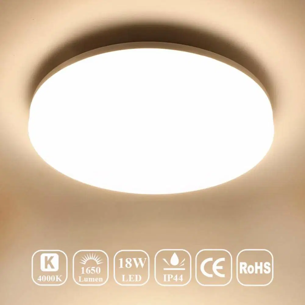 JLC-L01 Lámparas de techo LED de montaje empotrado 18W para baño de cocina Pasillo