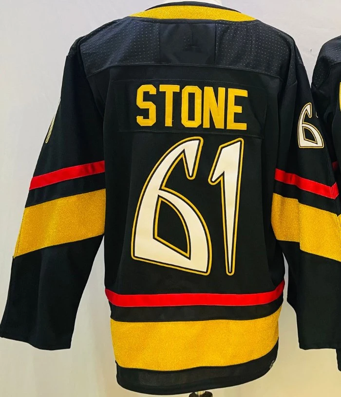 Deportes con costura Hockey sobre hielo Jerseys Vegas 61 Mark Stone