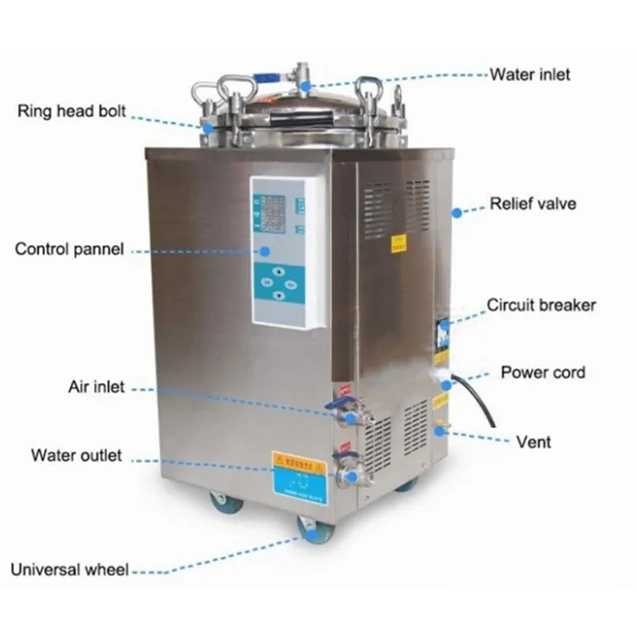 Veritical Counter Pressure Autoclave for Food Research Unit