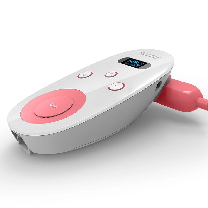 Pirce mayorista portátil Hight-Fidelity Sound Baby Heart Rate Dectector Ultrasonido Doppler fetal