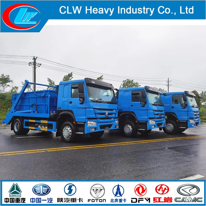 5ton Swing Arm Skip Loader Garbage Truck Skip Bin Loader Garbage Truck for Sale