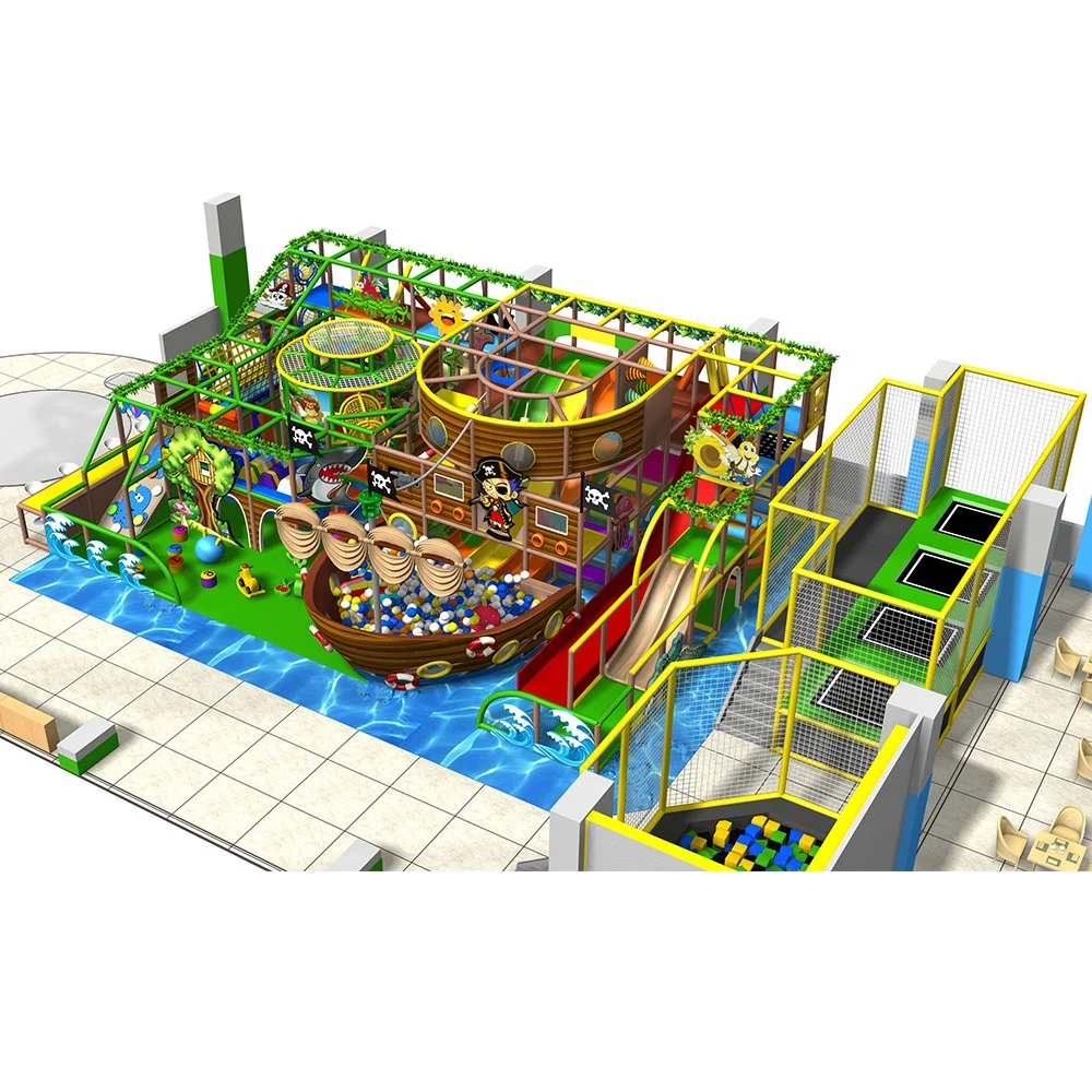 La norme ASTM&amp;TUV utilisé commercial agréé Kids Indoor d'équipement de terrain de jeu