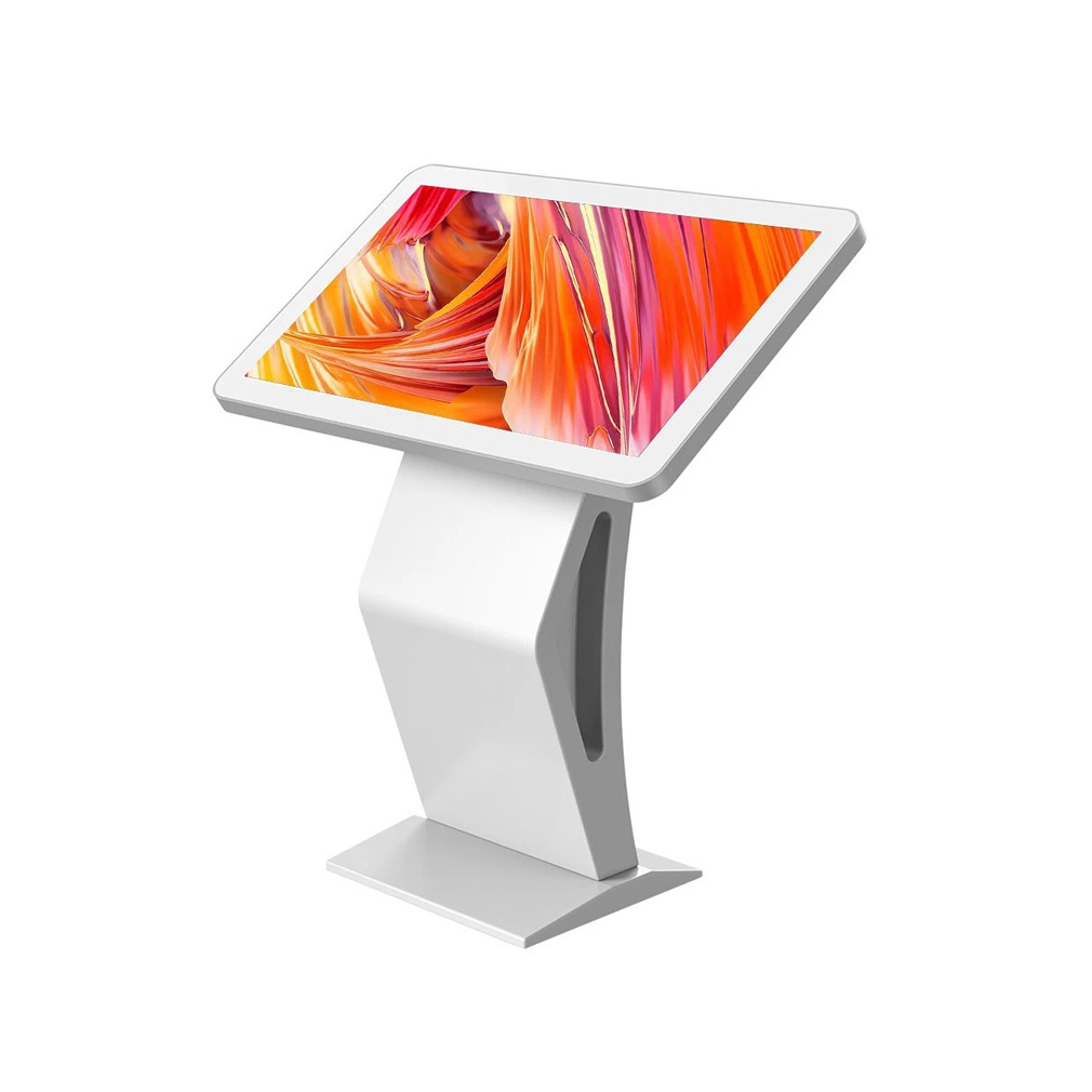 Aiyos 49'' K/S Free Standing Self Service Information Kiosk Digital Signage Touch Screen Table Kiosk