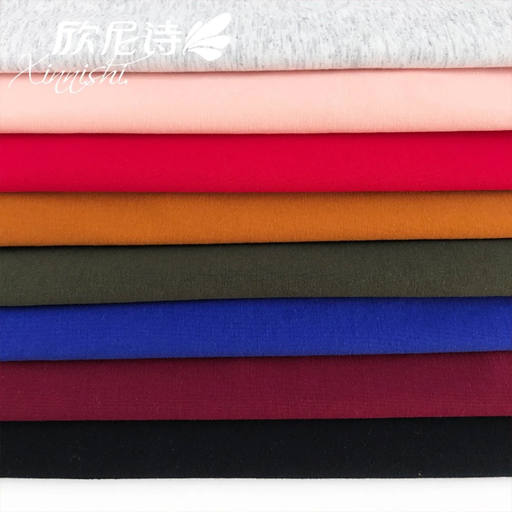 100% Baumwolle Jersey Stoff Weft Strick Einfarbig Textil Stoff für Unterwäsche Bh Sportswear Bekleidung