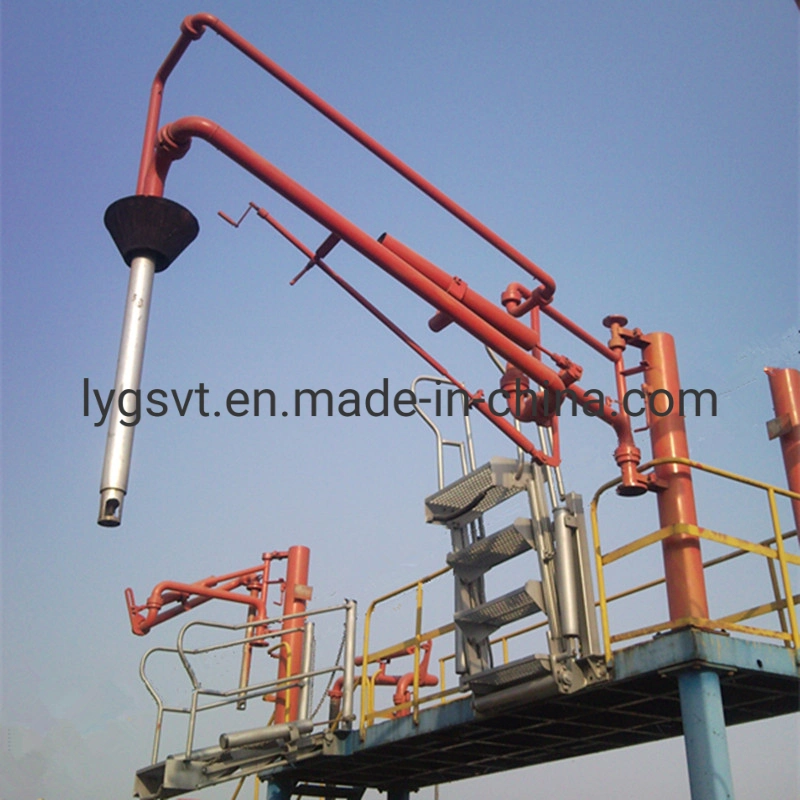 Movable Step Ladder Folding Stair with Handrail for Truck Tanker Loading Station