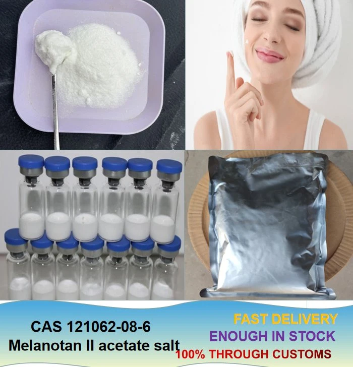 Change Skin Tone CAS 121062-08-6 Melanotan II Factory / Melanotan Powder / Melanotan with Lowest Price