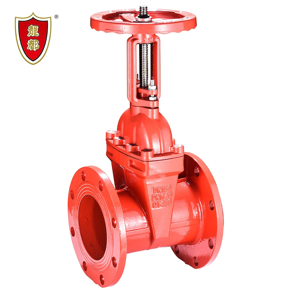 Ductile Iron Flange Type DN80 Industrial Pipe System Non-Rising Stem Electric Signal Gate Valve