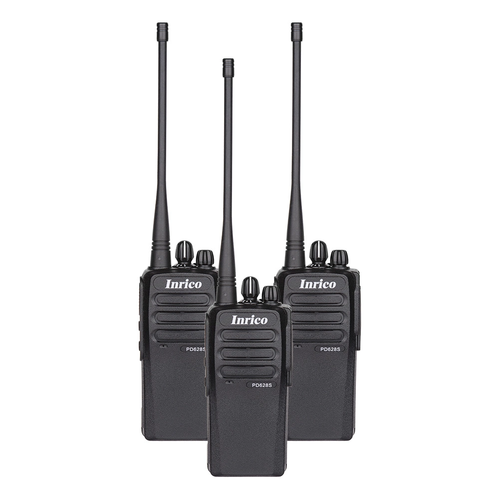 Long Range Digital Walkie Talkies Inrico Zello Pd628s VHF UHF Two-Way Radio