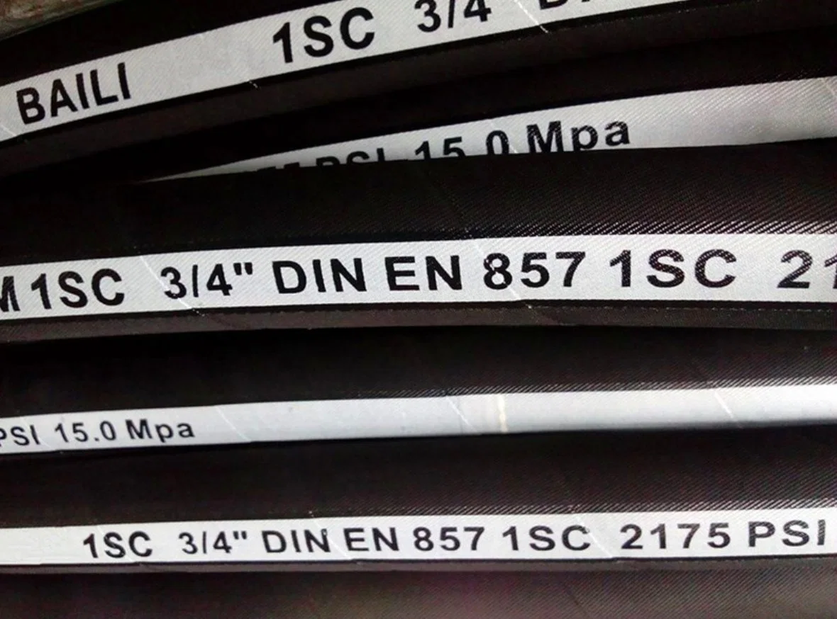 High Pressure Pipe Flexible Hydraulic Hose DIN 1sc/2sc Thin Wall High Pressure Pipe