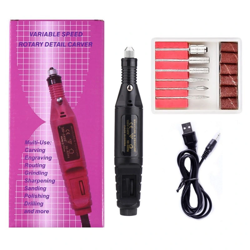 Nail Supplier Electric Nail Drill Machine Pedicure Drill Set Nail File Drilling Equipment Machine