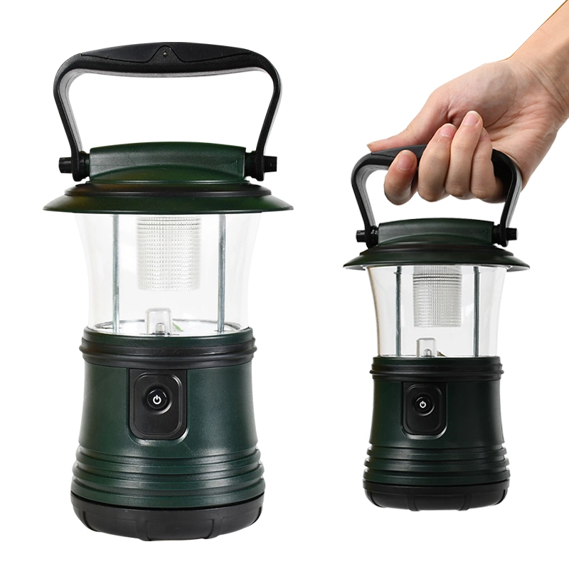 Brightenlux New Style 2 Modes Light Powered by 3*D Battery Multifunctional Camping Light with Portable Handle