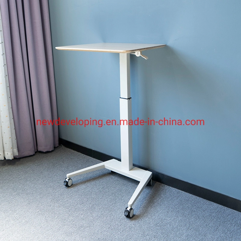 Eco Friendly Bamboo Top Modern Small Office Desk, Lap Desk