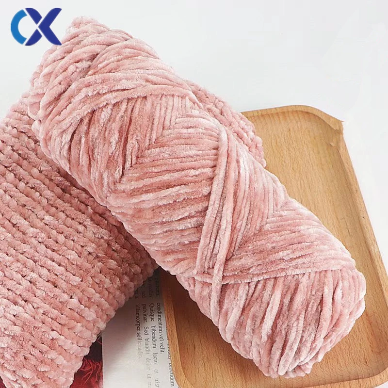Chenille Yarn Thick Yarn Ball Crochet Woven Bag Cushion Carpet