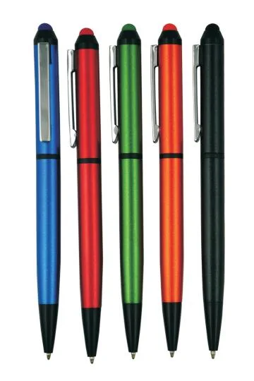 Promotional Gift Business Supply Stylus Metal Ball Pen with Logo