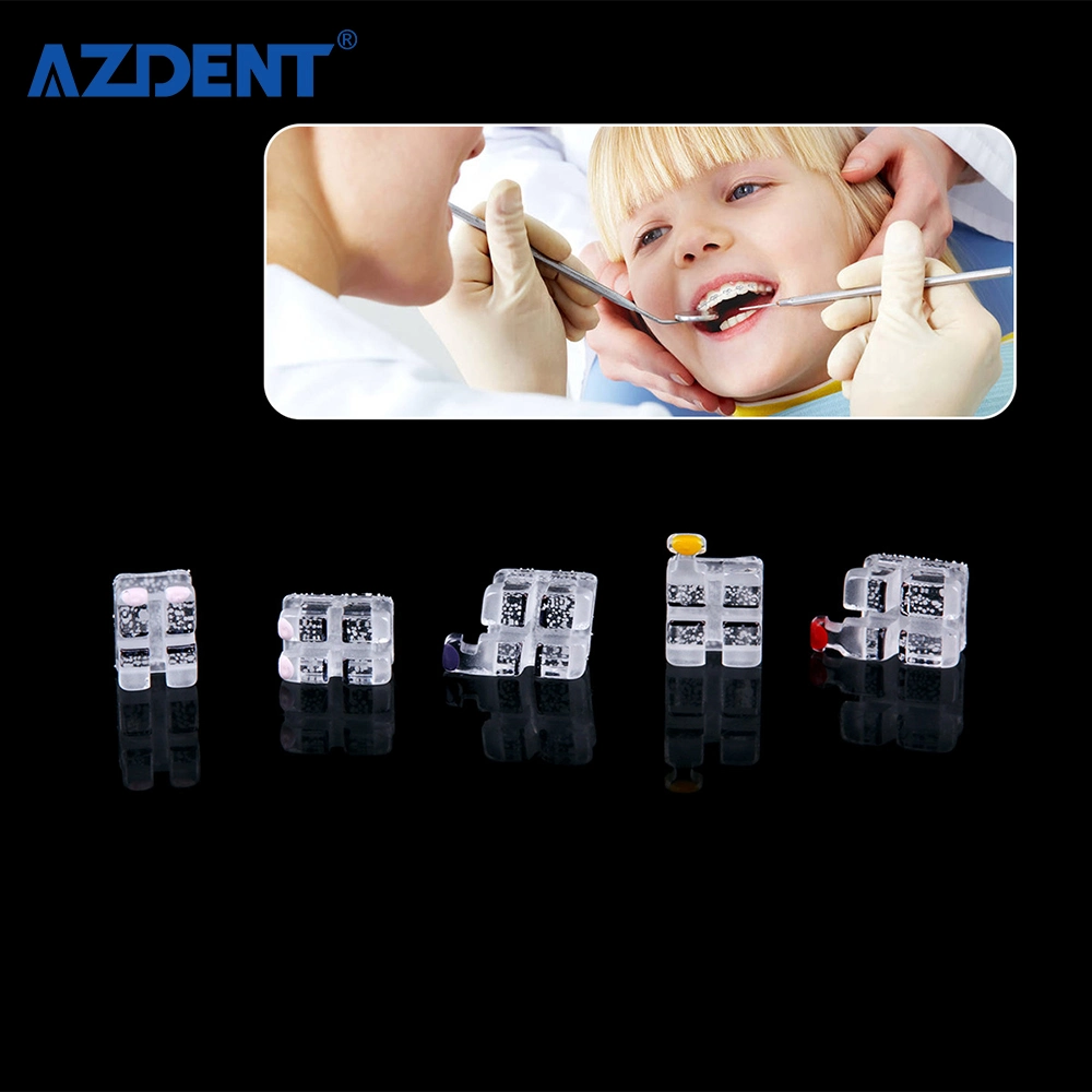 Dental Orthodontic Absolute Sapphire Bracket Roth/Mbt Ceramic Brackets Kits