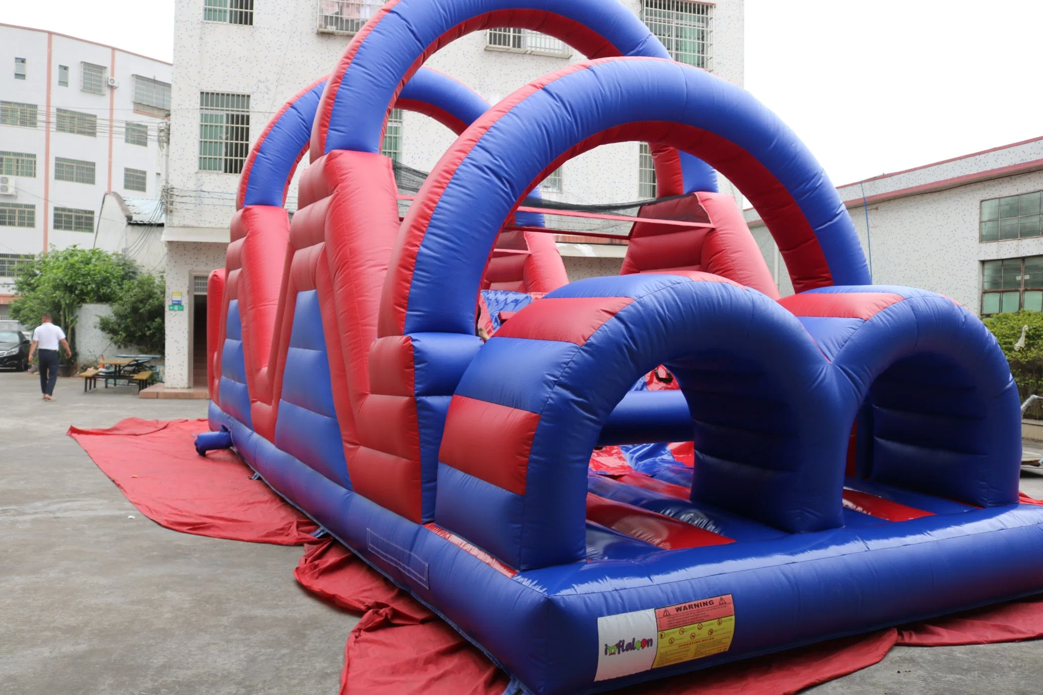 Quality Assurance Inflatable Adults Obstacle Course/Inflatable Interesting Outdoor Games Barrier for Sale