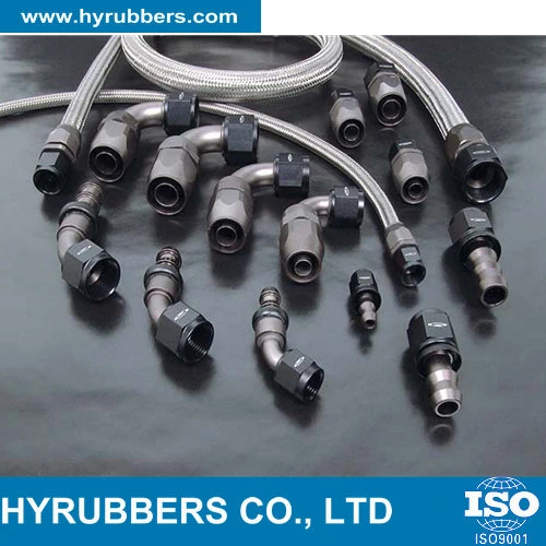 China Hyrubbers Carbon Steel Hydraulic Hose Fittings and Adapters