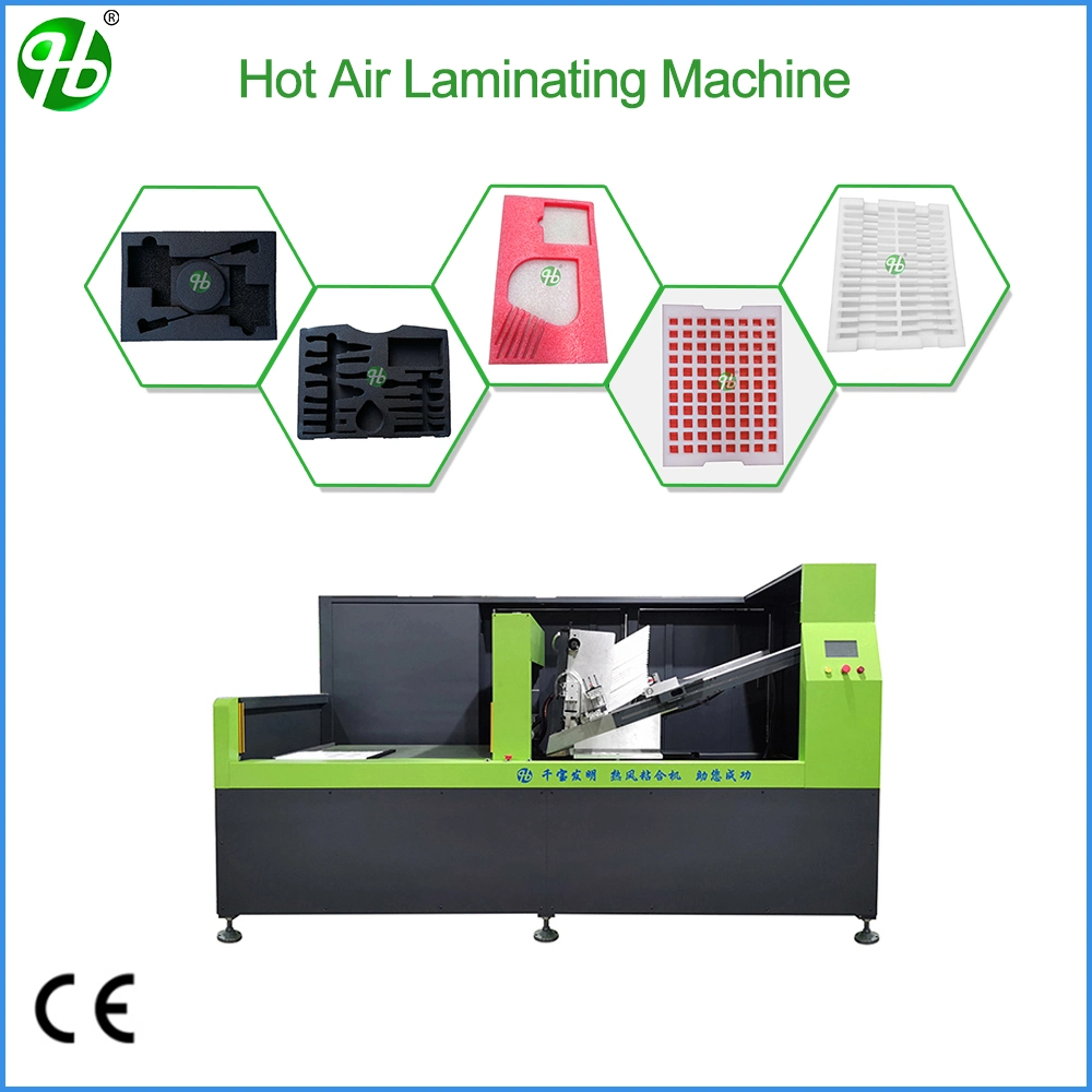 Cross Linked Polyethylene EPE Foam Hot Laminating Machine