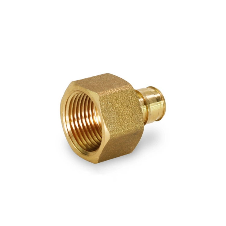 Us Market Cupc Certificate Brass Adapter Fpt Pex Brass Fitting 1/2"X1/2" 1/2" X 3/4" 3/4" X 1/2"